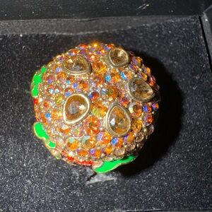 Heidi Daus Multicolor Crystal Ring